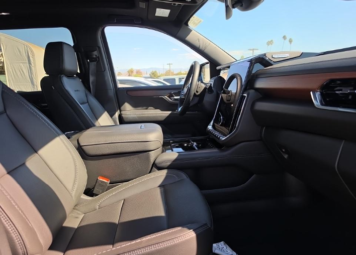 2026 GMC Yukon XL Denali — interior front seats